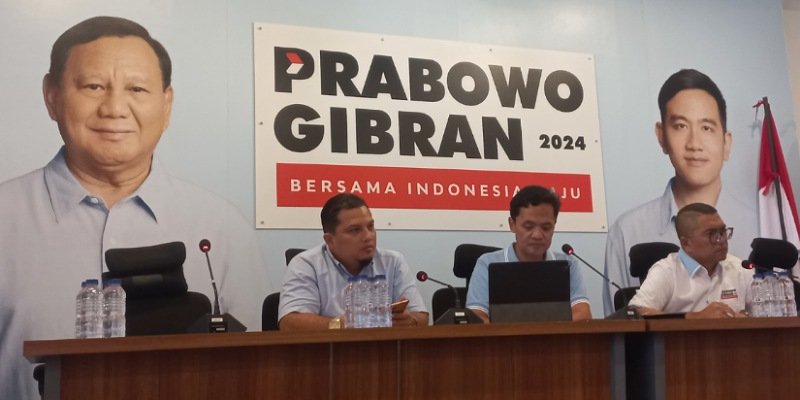 Konferensi pers TKN Prabowo-Gibran (Sinpo.id)