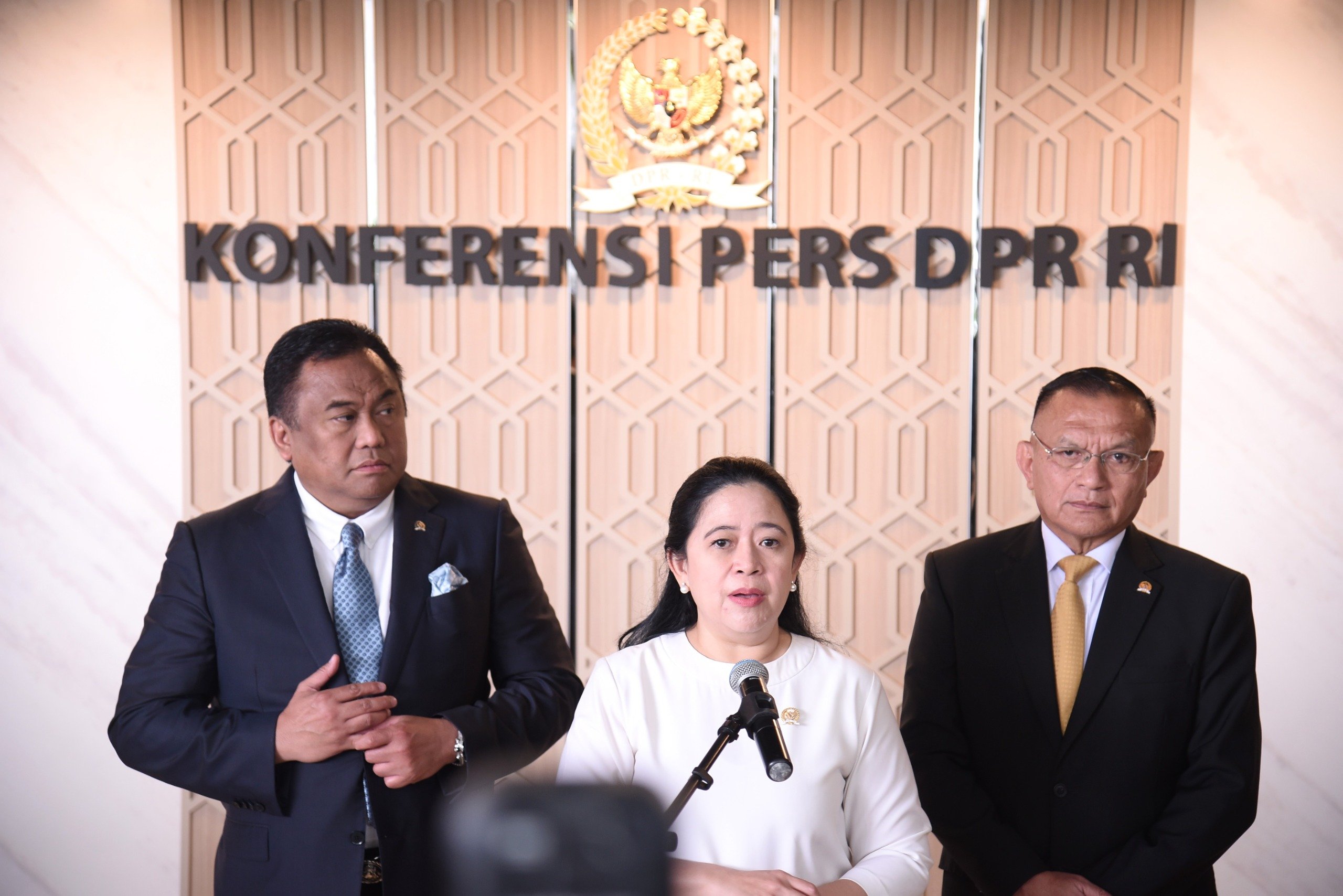 Ketua DPR RI Puan Maharani (tengah). (SinPo.id/Dok. Pribadi)