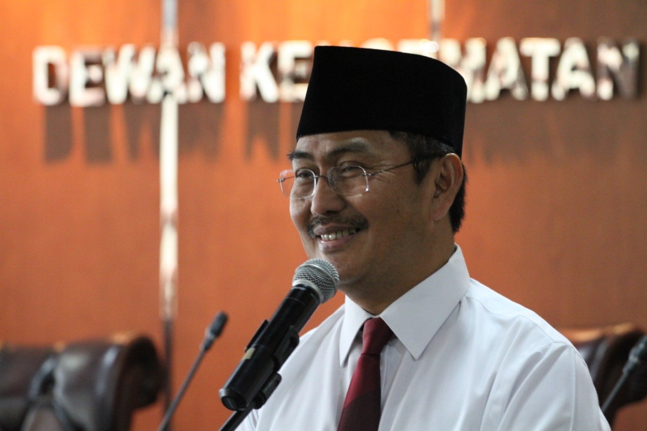 Guru Besar Ilmu Hukum Universitas Indonesia, Jimly Asshiddiqie. (SinPo.id/Dok. DKPP)
