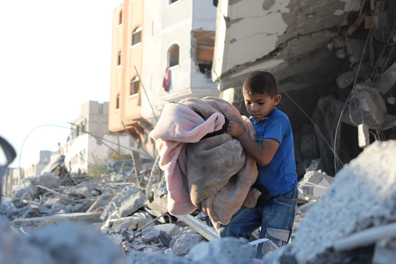 Ilustrasi perang di Gaza (SinPo.id/Pixabay.com)