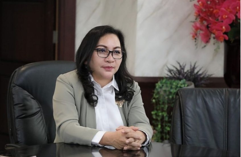 Direktur Jenderal Bimbingan Masyarakat Kristen Jeane Marie Tulung. (SinPo.id/Dok. Kemenag)