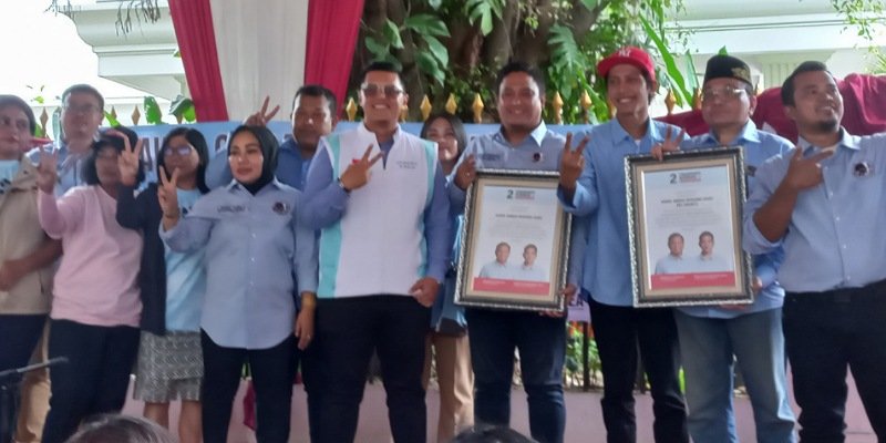 Deklarasi dukungan Prabowo-Gibran (Sinpo.id)