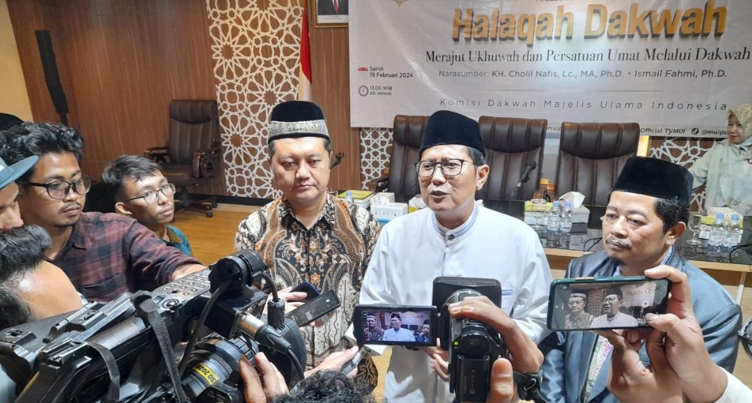 Ketua Majelis Ulama Indonesia (MUI) Bidang Dakwah dan Ukhuwah KH Cholil Nafis (SinPo.id/ Dok. MUI)