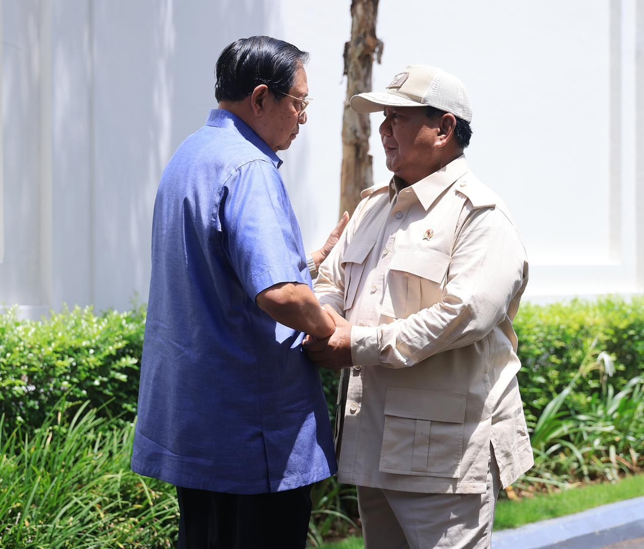 Prabowo bertemu SBY di Pacitan (SinPo.id/dok. Demokrat)