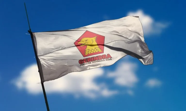 Bendera Partai Gerindra (SinPo.id/ Istimewa)