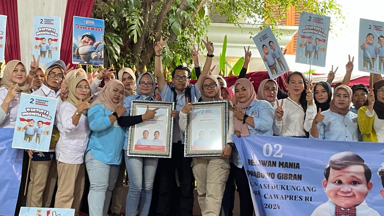 Deklarasi Relawan RAMPAG 08 di Rumah Kertanegara 4, Jakarta (Sinpo.id)