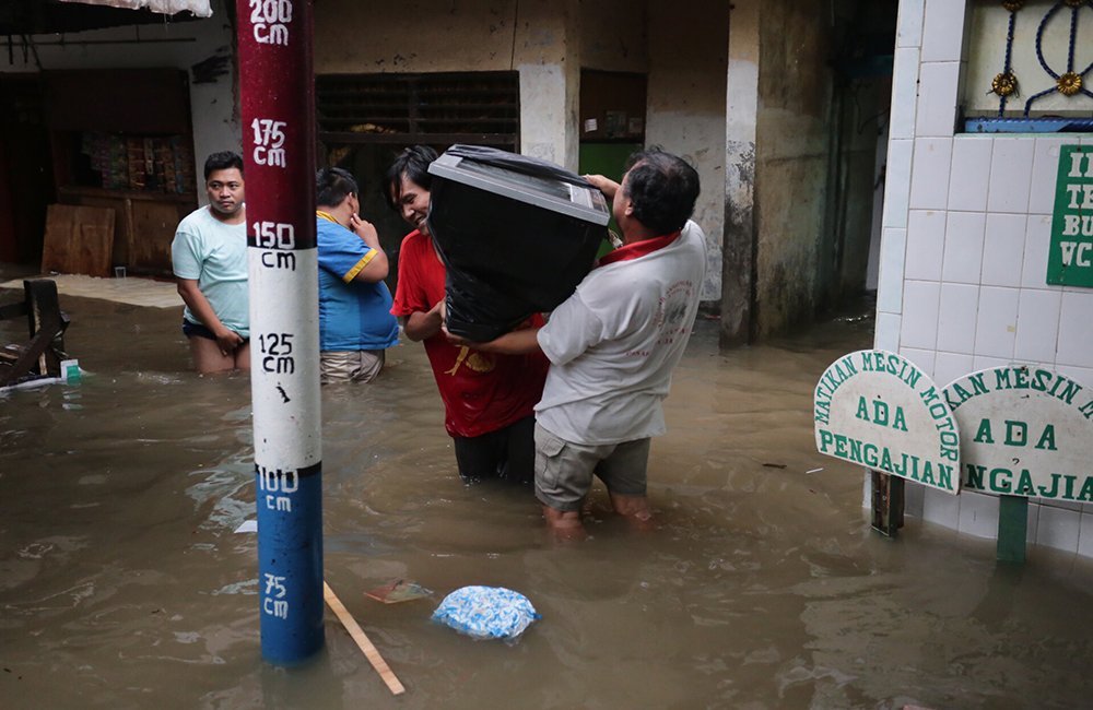 Banjir di Jakarta (SinPo.id/Dok. DPRD DKI)