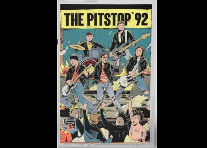 Album 'Self Titled' dari band punk rock The Pitstop'92 (SinPo.id/ Dok. Pitstop'92)