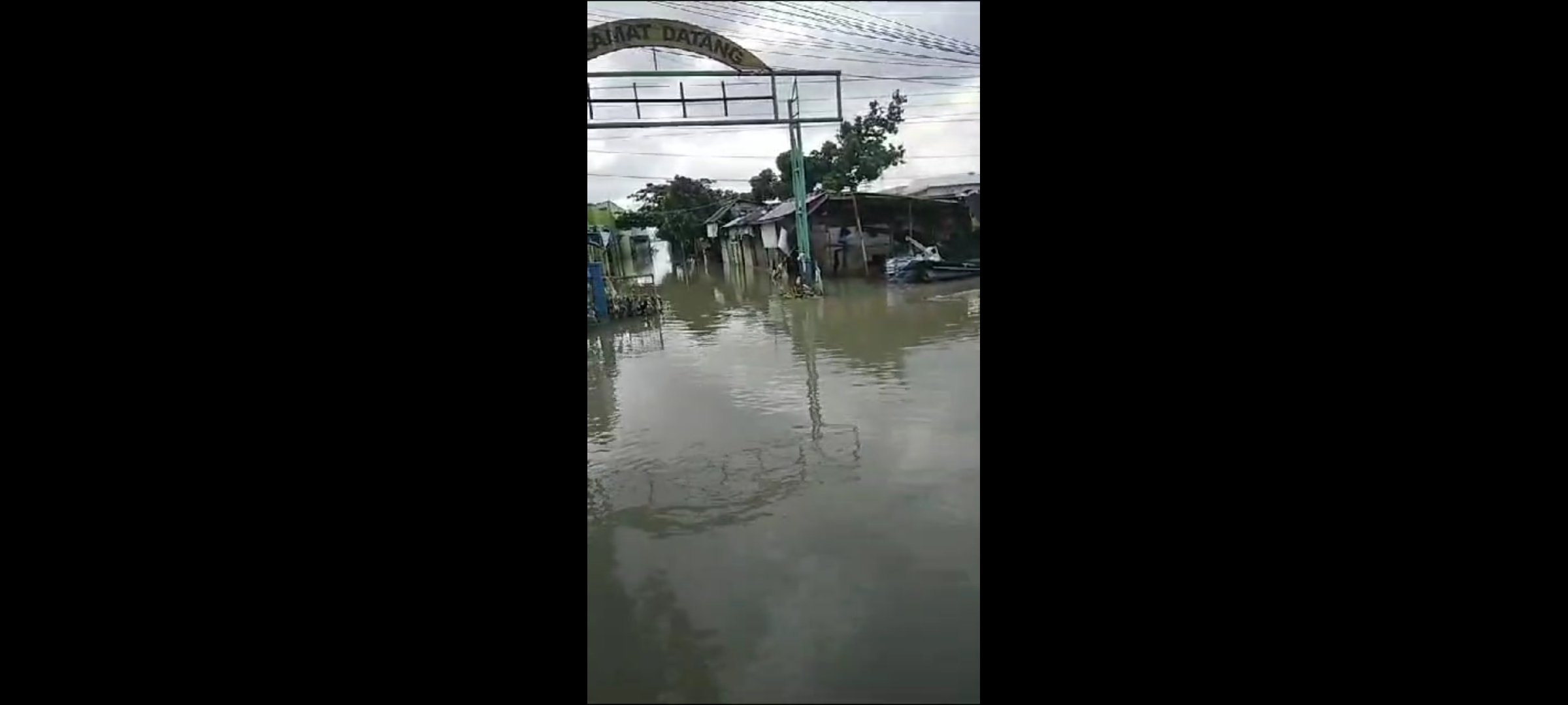 Penampakan banjir yang mulai surut di wilayah Karanganyar, Demak, Jawa Tengah (Sinpo.id/BNPB)