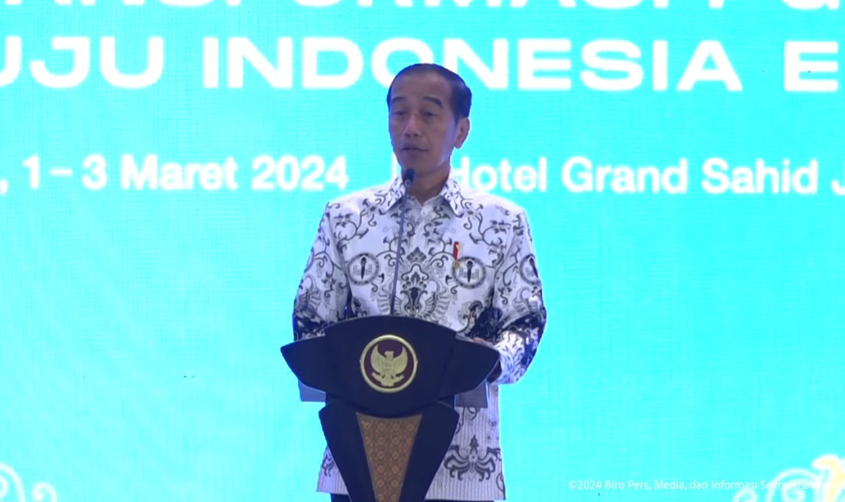Presiden Jokowi (SinPo.id/Youtube)