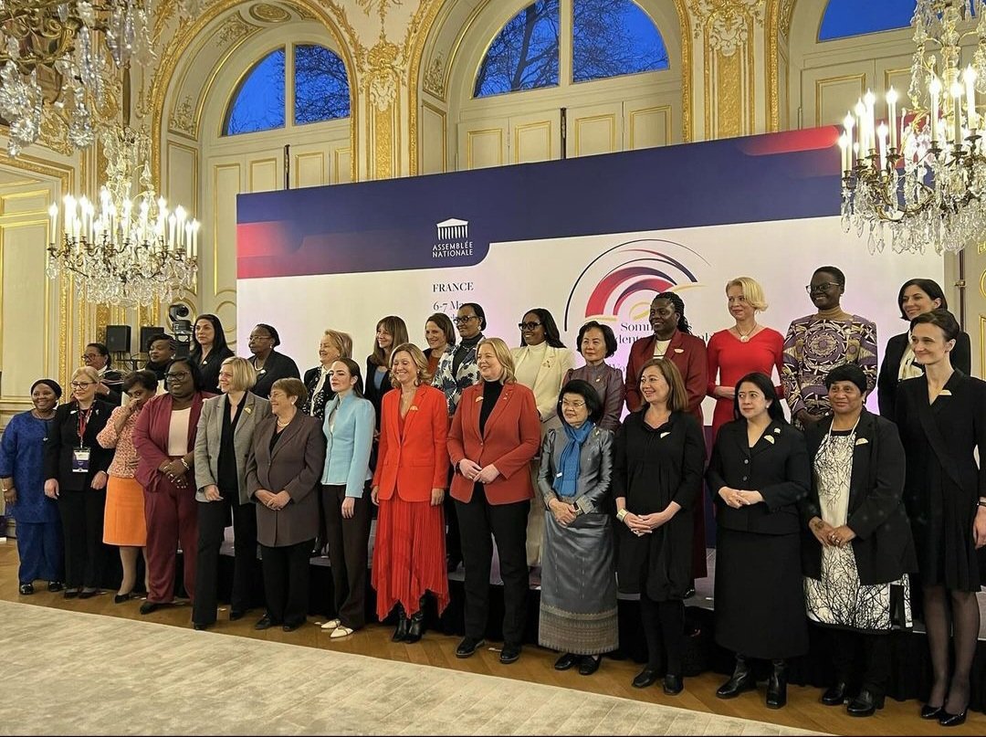 KTT Ketua Parlemen Perempuan Dunia (SinPo.id/Instagram)