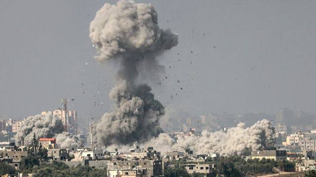 Ilustrasi serangan Israel (SinPo.id/ AFP)