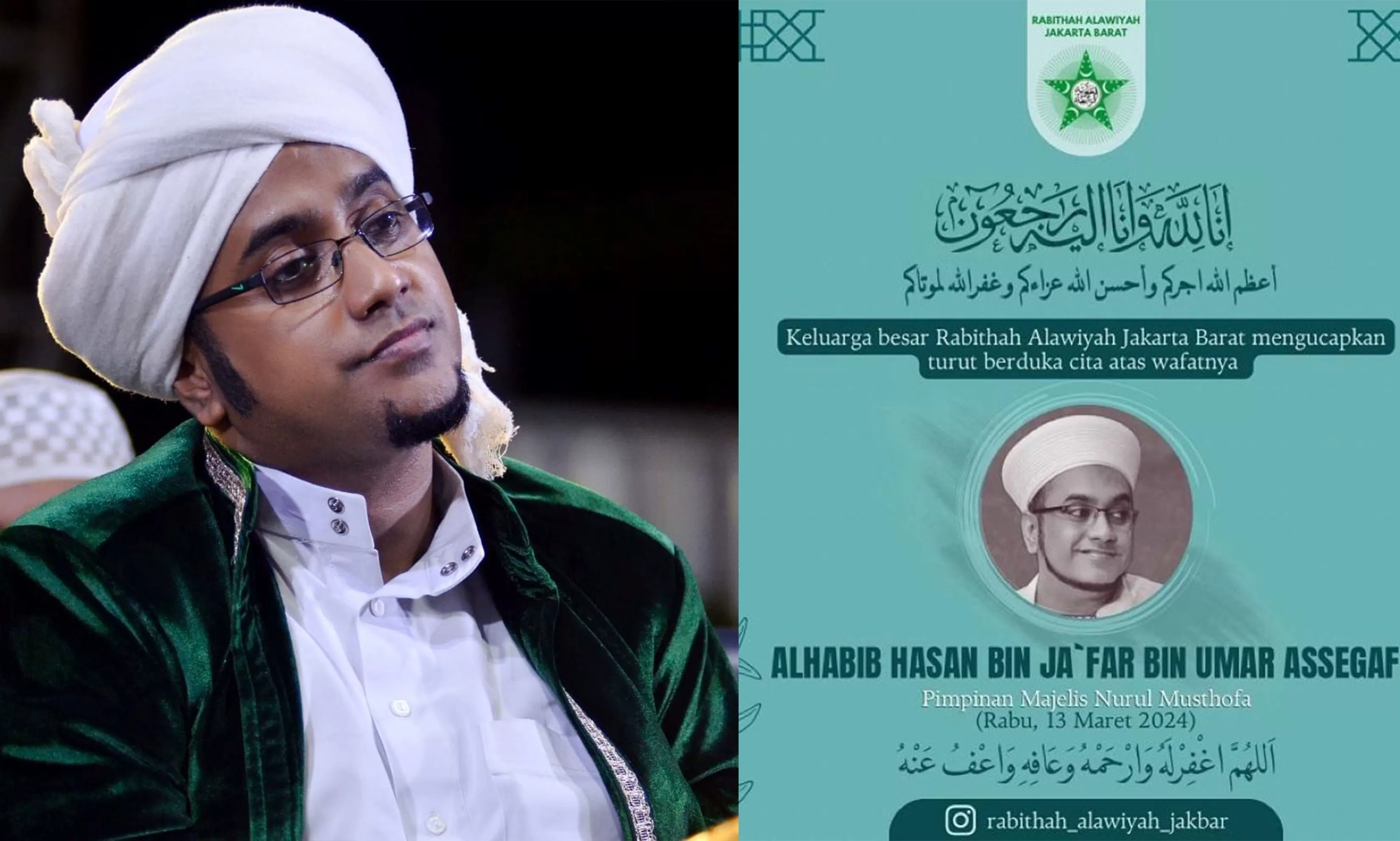 Habib Hasan bin Ja'far bin Umar Assegaf (Sinpo.id/Majelis Nurul MUsthofa)