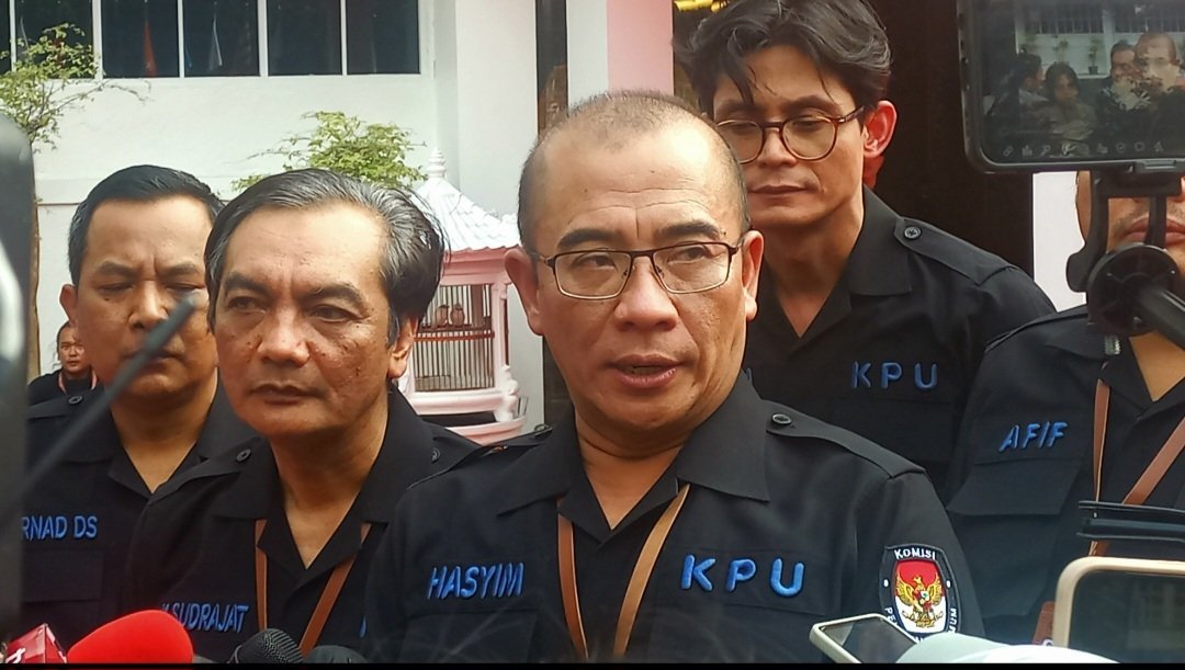 Ketua KPU Hasyim Asyari (SinPo.id/ Khaerul Anam)
