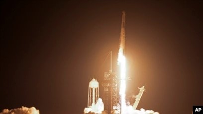 SpaceX Luncurkan Awak Baru ke Stasiun Antariksa Internasional (SinPo.id/VoA)