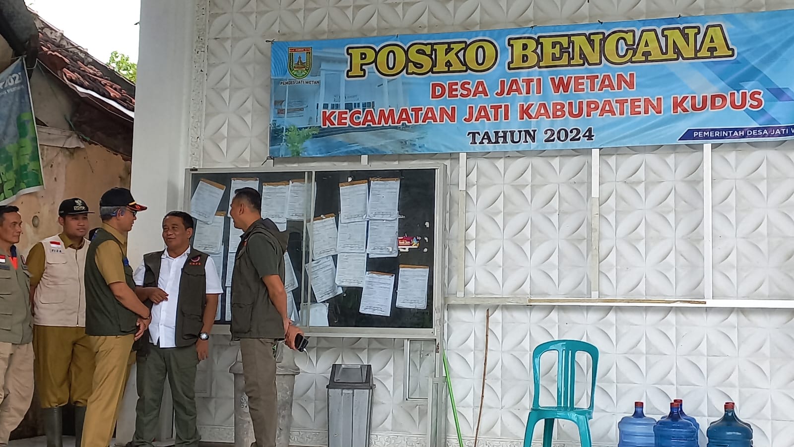 Posko Bencana Desa Jati Wetan di Kabupaten Kudus (Sinpo.id/BNPB)