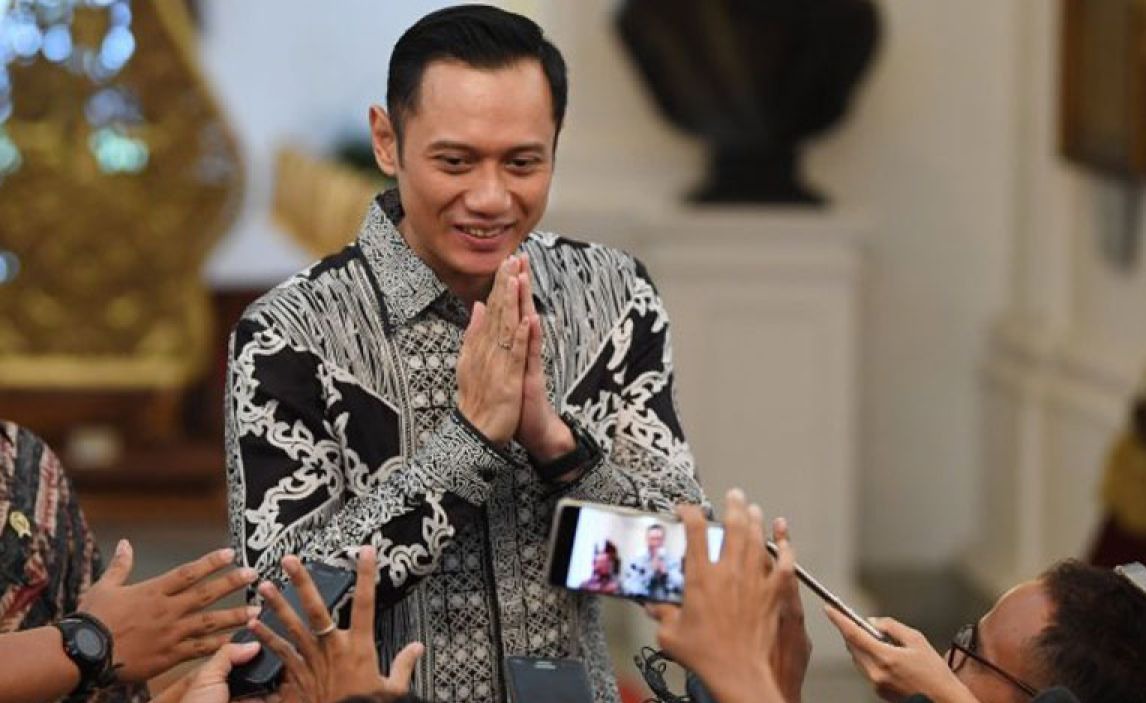 Ketua Umum Partai Demokrat sekaligus Menteri ATR/BPN Agus Harimurti Yudhoyono (AHY). (SinPo.id/Antara)