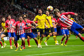 Atletico Madrid vs Borrusia Dortmund (Yahoo Sports)