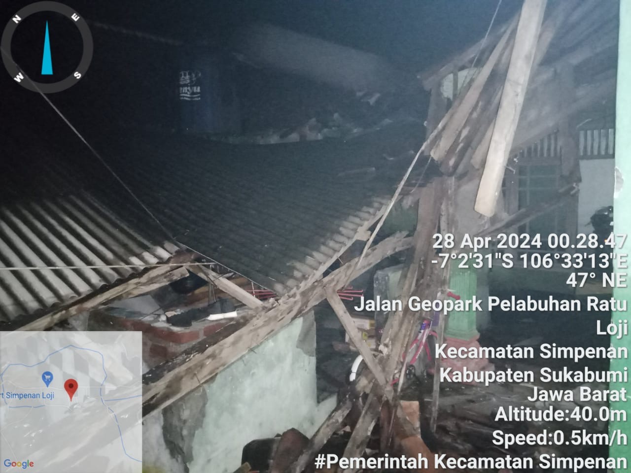 Sembilan kabupaten dan kota terdampak gempa bumi berkekuatan magnitudo 6,2 yang mengguncang Kabupaten Garut, Jawa Barat. (SinPo.id/BNPB)
