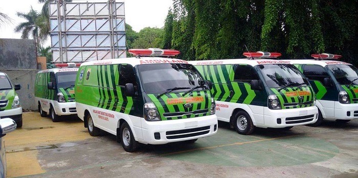 Ilustrasi ambulans gratis Pemprov DKI Jakarta. (SinPo.id/dok. dinkes DKI)