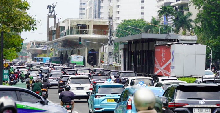 Ilustrasi lalu lintas di Jakarta (SinPo.id/ Pemprov DKI)
