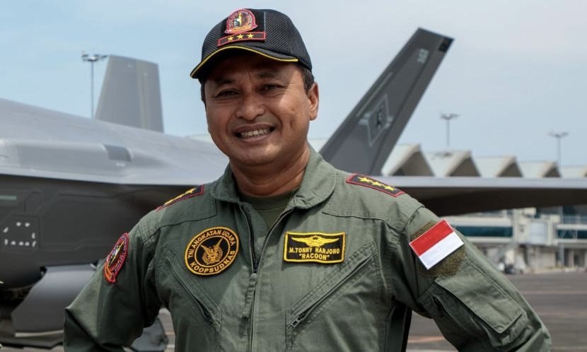 Marsdya TNI Mohamad Tonny Harjono menggantikan Marsekal Fadjar Prasetyo sebagai KSAU ke-24. (SinPo.id/Dok. Kogabwilhan)