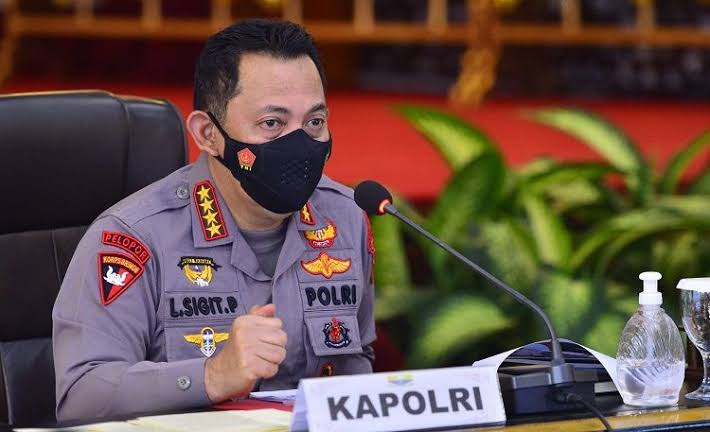 Kapolri Jenderal Pol Listyo Sigit Prabowo (SinPo.id/ Ashar)