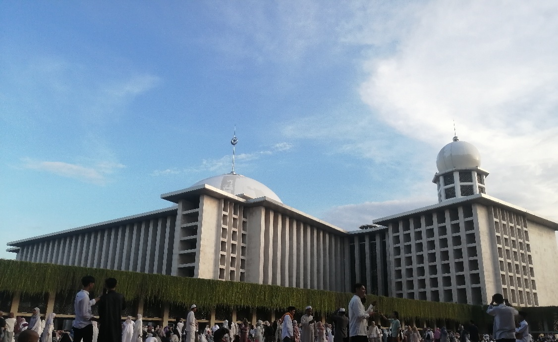 Masjid Istiqlal. (SinPo.id/Tio)