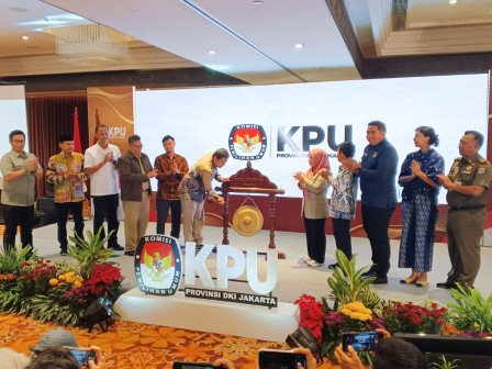 KPU DKI sosialisasikan tahapan Pilgub 2024 (SinPo.id/Beritajakarta)