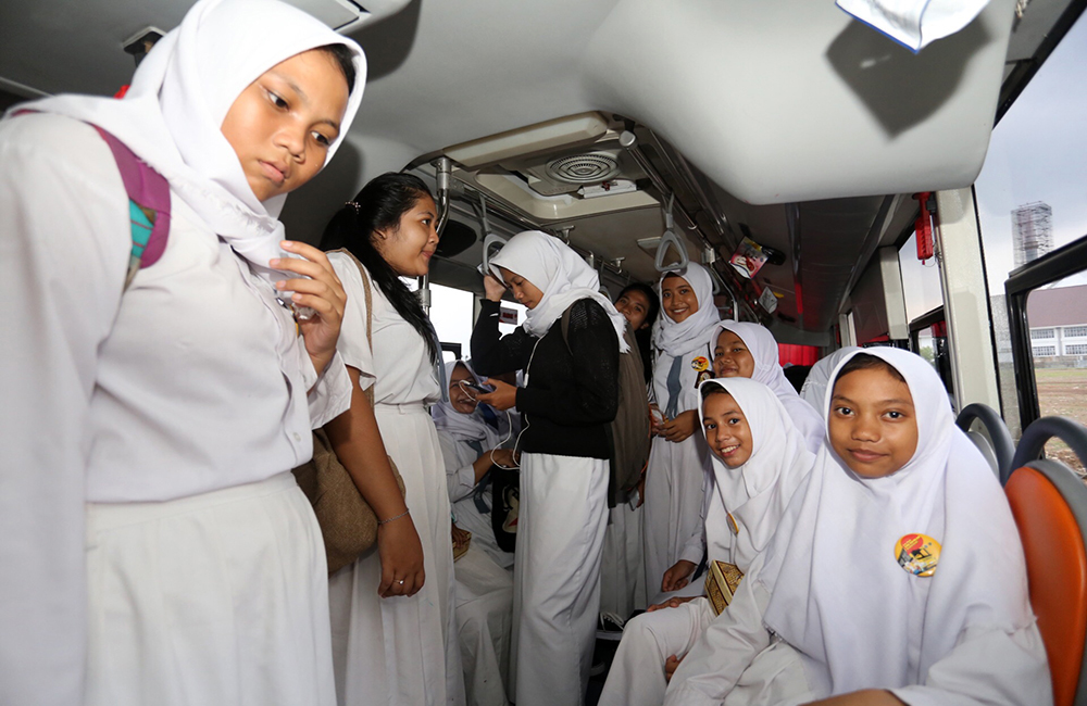 Pelajar di Jakarta (SinPo.id/dok.dprd dki)