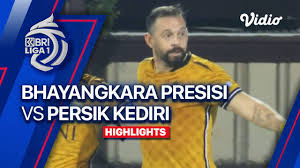 Bhayangkara vs Persik Kediri (vidio.com)