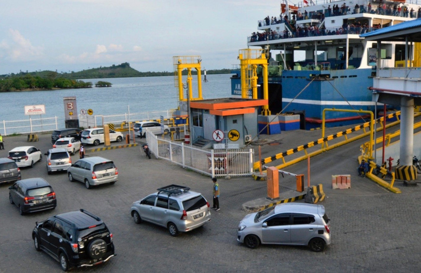 Pelabuhan Bakauheni, Lampung (SinPo.id/Antara)