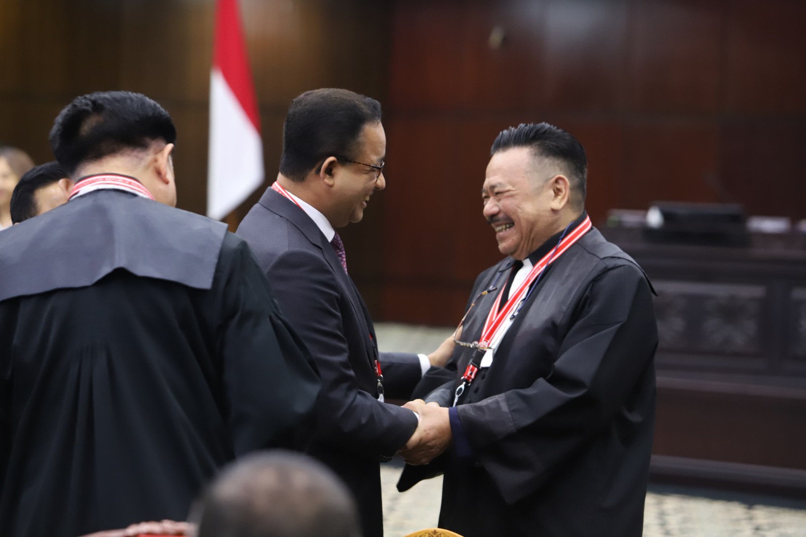 Wakil Ketua Tim Pembela Prabowo-Gibran, Otto Hasibuan. (SinPo.id/Ashar)