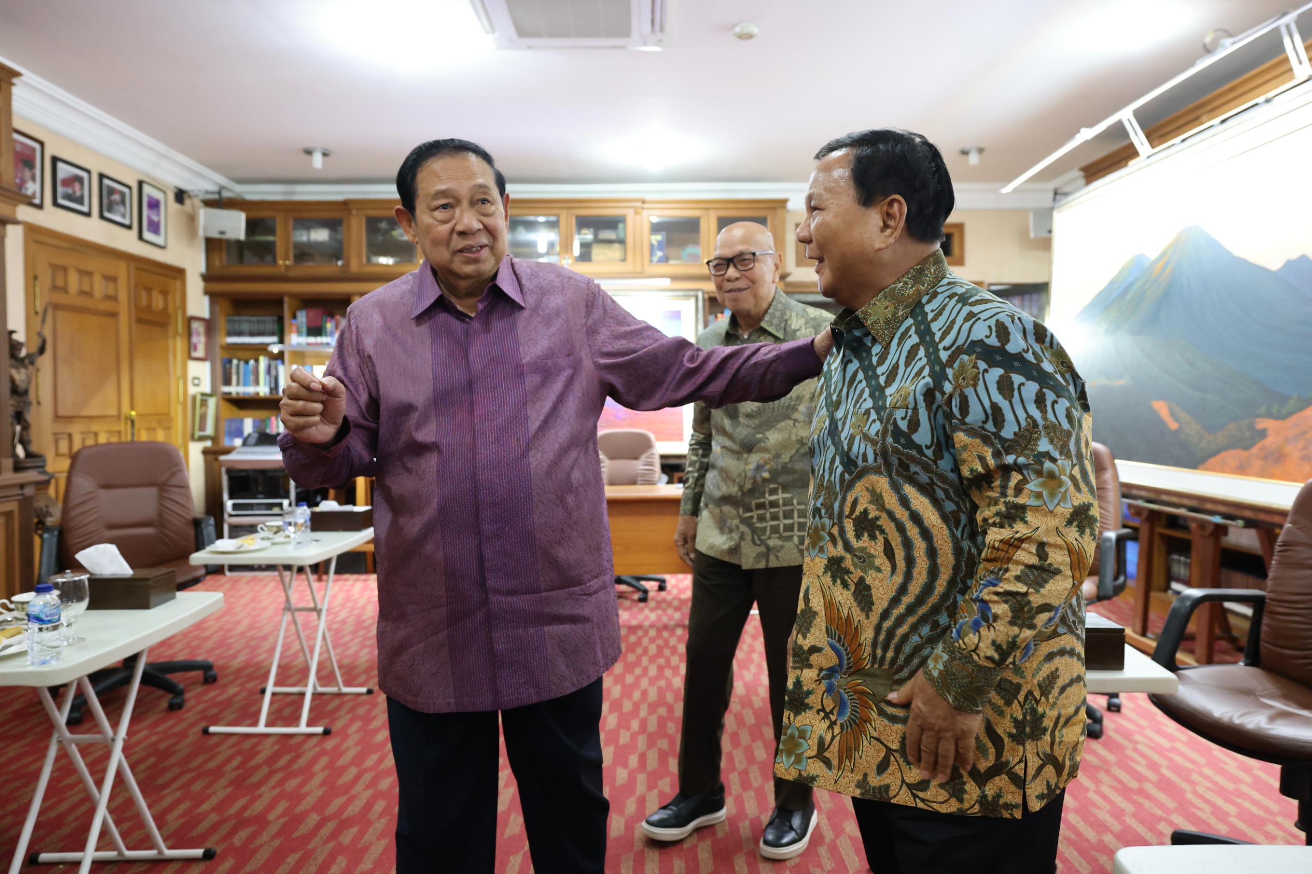 Pertemuan Prabowo dengan SBY (SinPo.id/tkn)