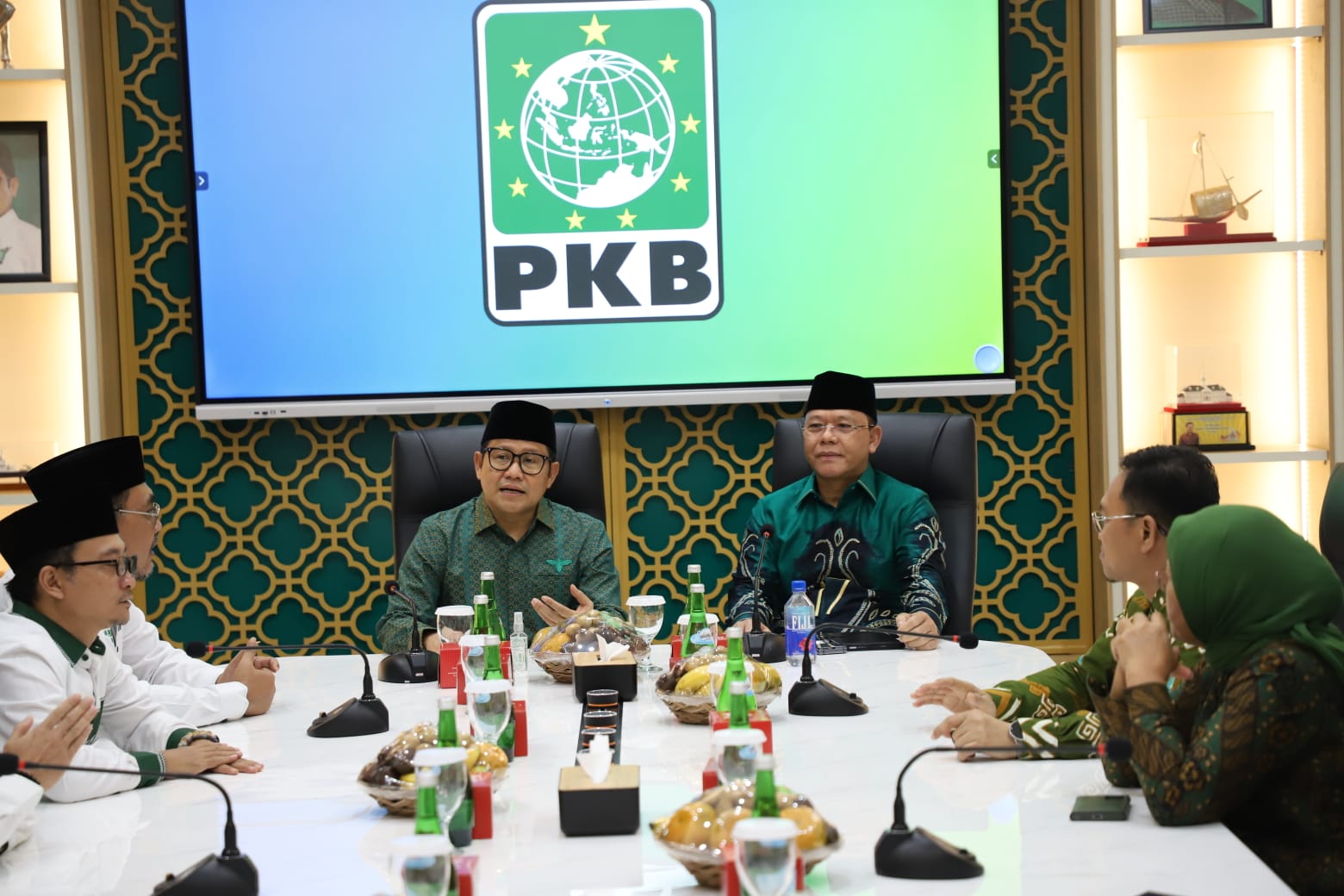 Ketua Umum Partai Kebangkitan Bangsa (PKB) Muhaimin Iskandar (Cak Imin). (SinPo.id/Ashar)