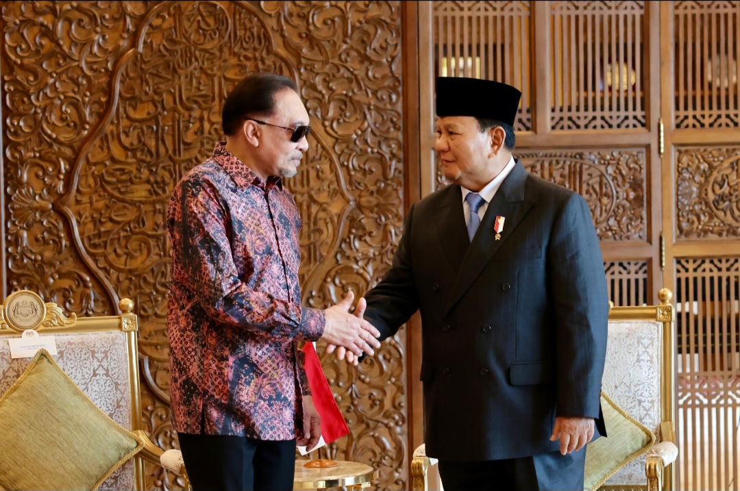 Prabowo Kinjungi PM Malaysia Anwar Ibrahim (SinPo.id/tkn)