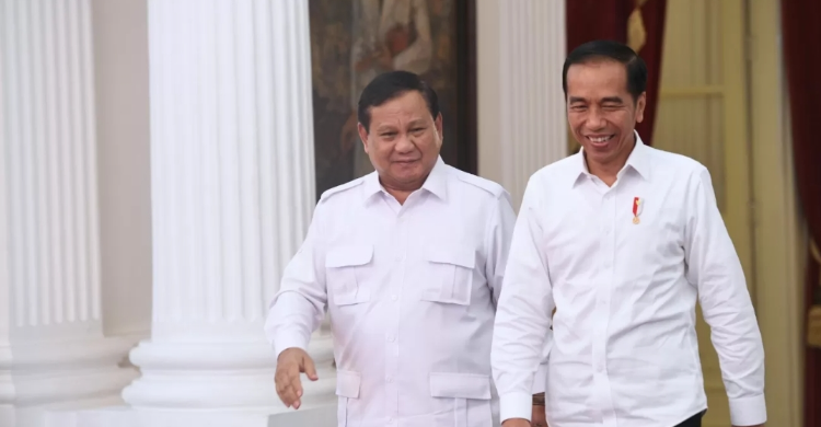 Presiden Jokowi bersama Prabowo Subianto (SinPo.id/Setpres)