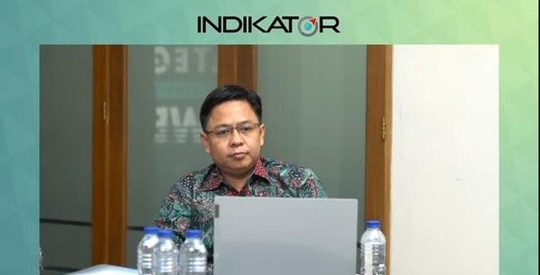 Direktur Eksekutif Indikator Politik Indonesia, Burhanudin Muhtadi. (SinPo.id/tangkap layar YouTube)