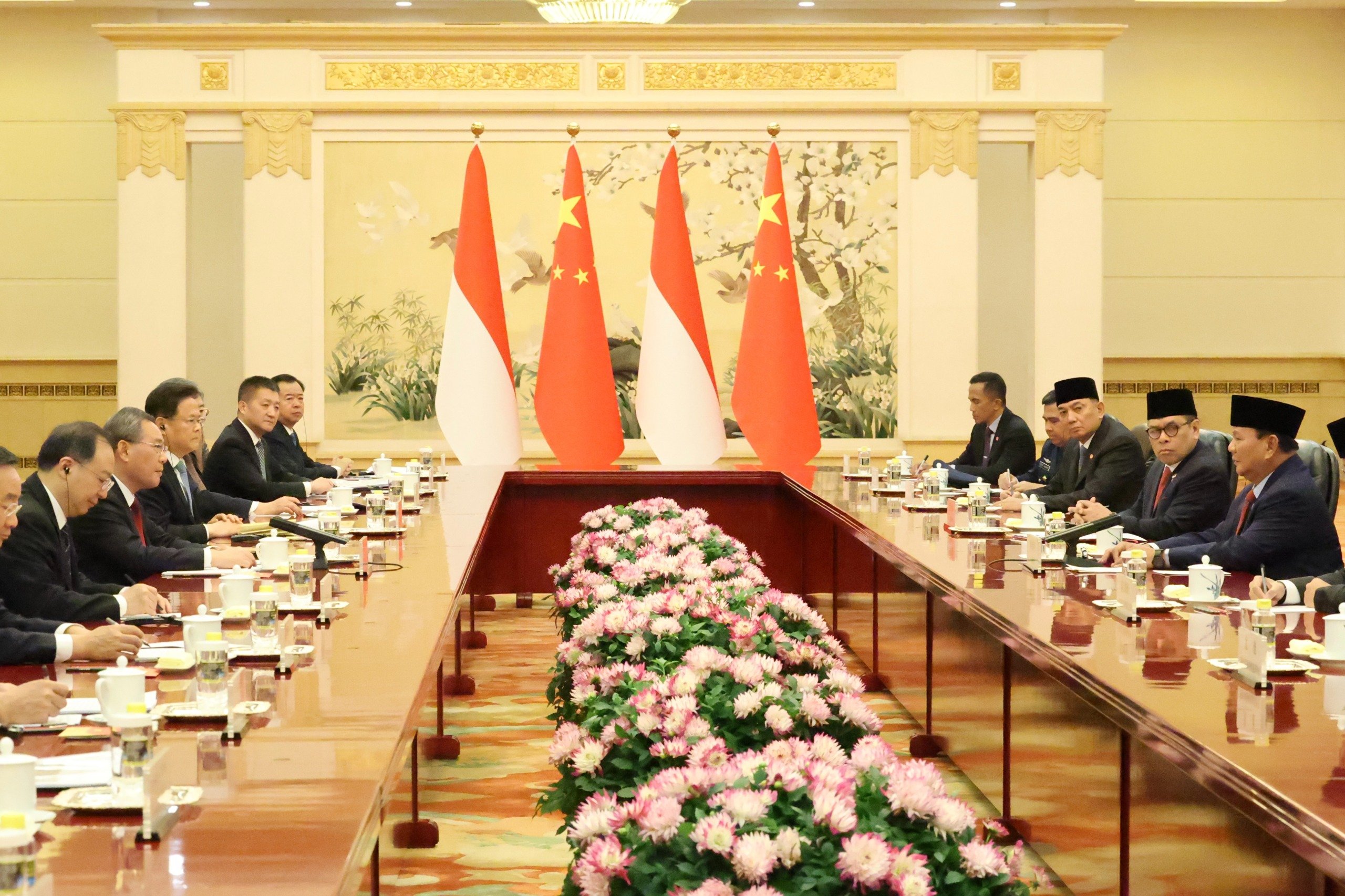 Prabowo bertemu dengan PM Tiongkok Li Qiang di Beijing (SinPo.id/tkn)