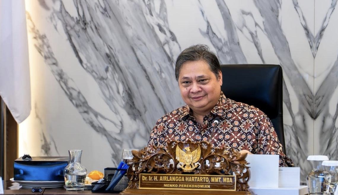 Menteri Koordinator Bidang Perekonomian, Airlangga Hartarto (SinPo.id/Kemenko perekonomian)