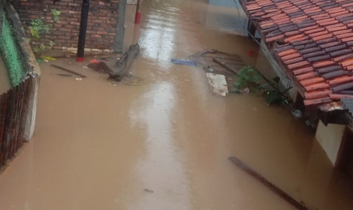 Ilustrasi banjir di Jakarta. (SinPo.di/Pemprov DKI)