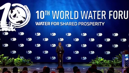 Presiden Jokowi dalam World Water Forum (WWF) 2024. (SinPo.id/dok. Setpres)