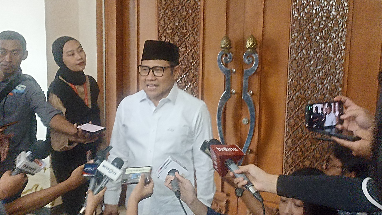 Ketua Umum Partai Kebangkitan Bangsa (PKB) Muhaimin Iskandar atau akrab disapa Cak Imin. (SinPo.id/Sigit Nuryadin)