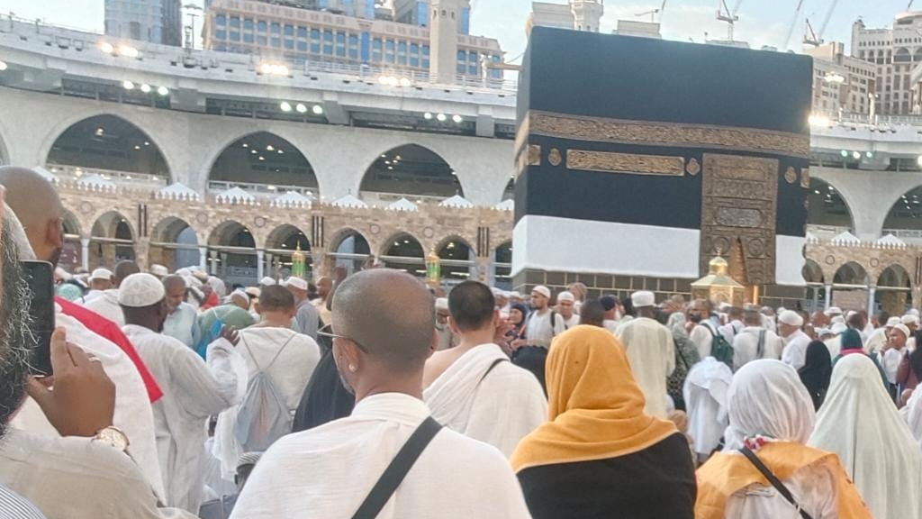 Jemaah di Masjidil Haram, Mekkah. (SinPo.id/dok. Kemenag)