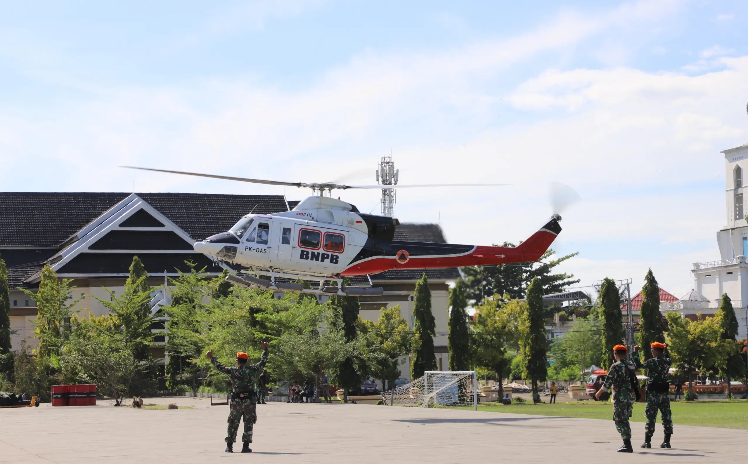 Ilustrasi helikopter BNPB (SinPo.id/dok. BNPB)