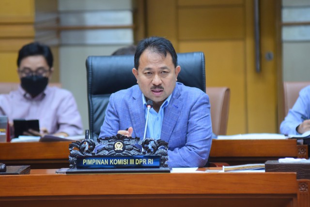 Wakil Ketua Komisi III DPR RI Pangeran Khairul Saleh (SinPo.id/ Parlementaria)