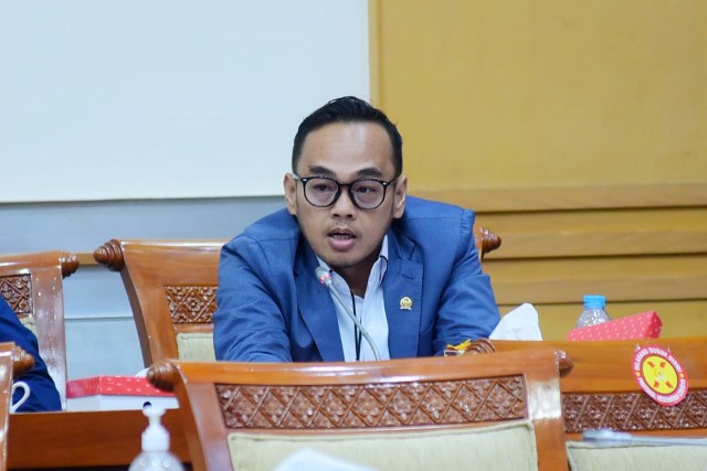 Anggota Komisi III DPR RI Moh Rano Alfath (SinPo.id/ Parlementaria)
