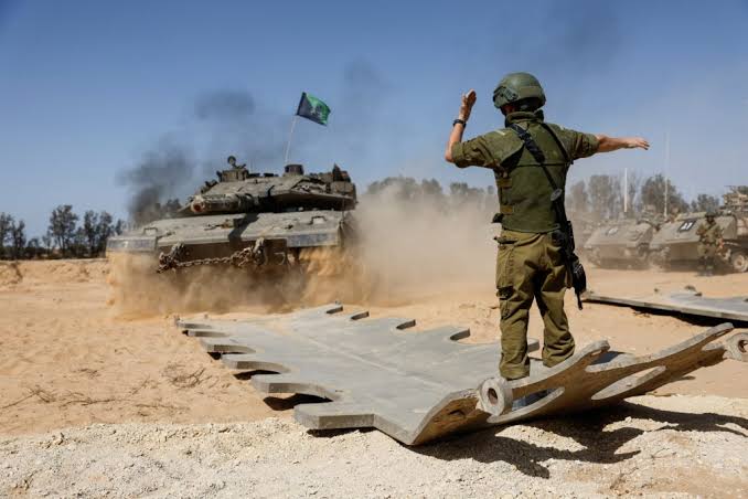Israel menutup jalur utama untuk masuknya bantuan ke Gaza. (SinPo.id/Reuters)