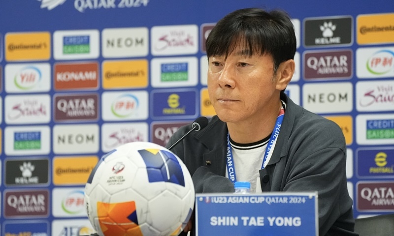 Pelatih Timnas Indonesia Shin Tae-yong (PSSI)