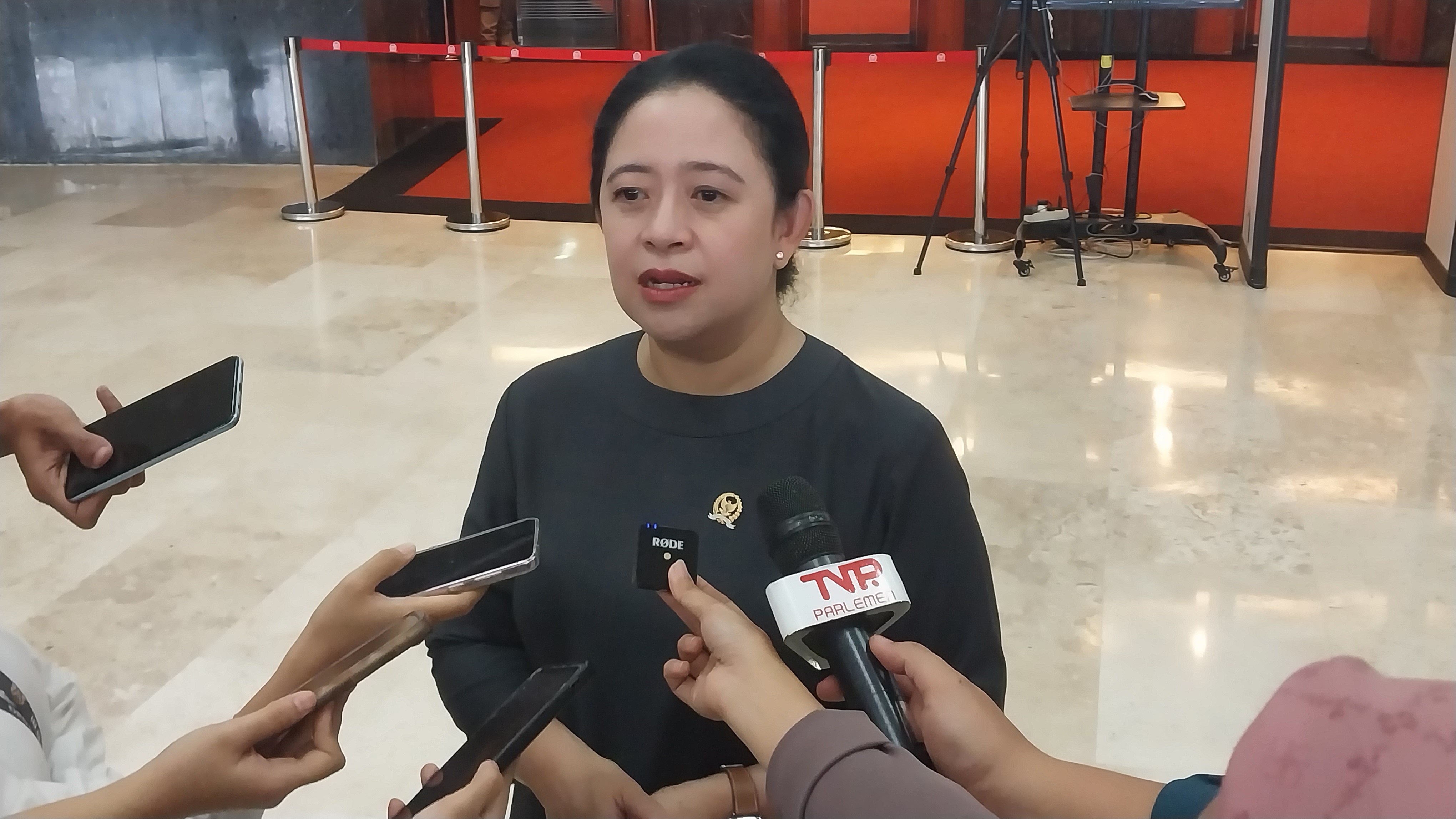 Ketua DPR RI Puan Maharani (SinPo.id/Galuh Ratnatika)